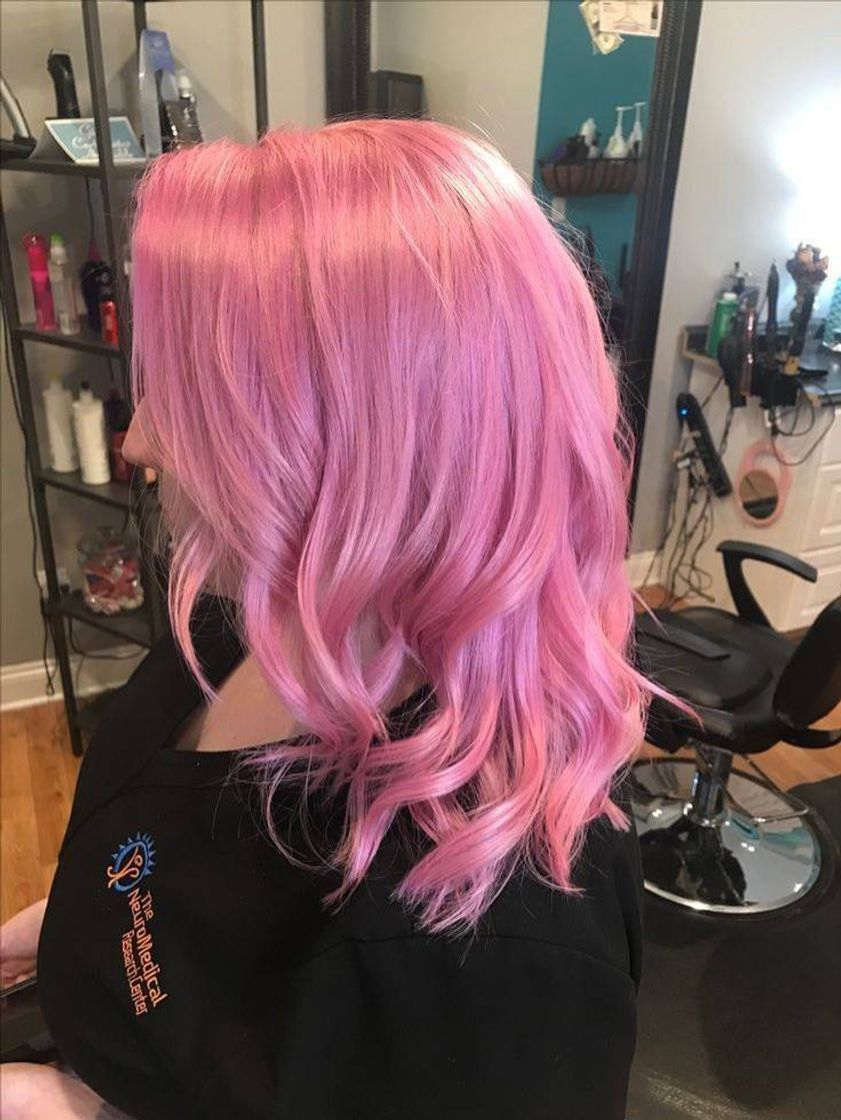 Moda Cabelo Rosa 🦄