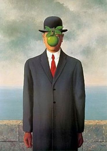El hijo del hombre de René Magritte