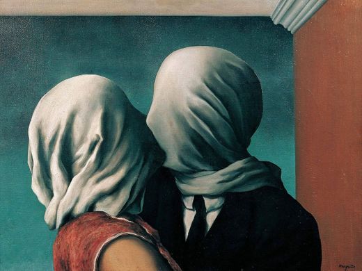 Los amantes de René Magritte