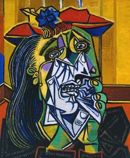 "La mujer que llora" de Picasso