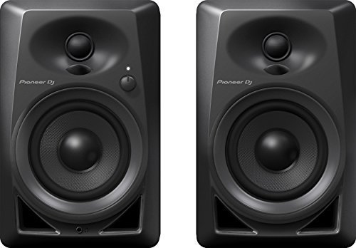 Social Pioneer DM-40 altavoz De 2 vías Negro Alámbrico RCA / 3.5mm -