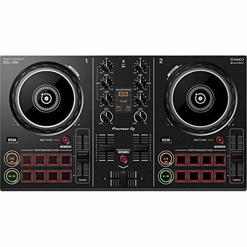 Electronic Pioneer DDJ-200 - Smart Dj Controller professionale Bluetooth a 2 Canali con