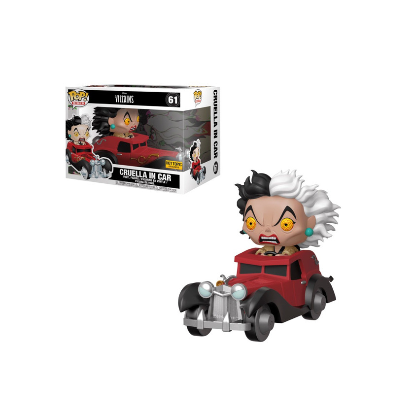 Productos Funko POP Disney Cruella in Car