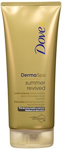 Social Dove -  Loción Corporal Autobronceado Tono Medio Y Oscuro