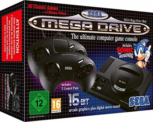 Social Import - Consola Retro Sega Mega Drive Wireless HD