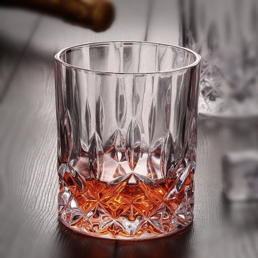 Round Genuine Whisky Brandy Glasses For