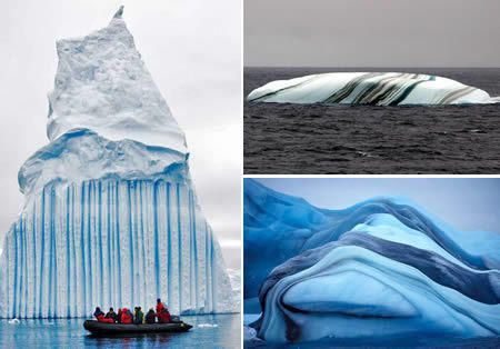 Icebergs listrados

