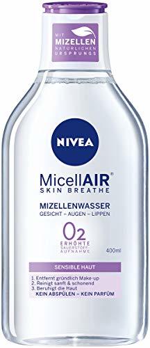 Beauty Nivea Mizell Agua para pieles sensibles, 2 in1 de limpieza y Make Up Entferner,