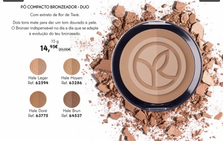 Productos Pó compacto Bronzeador