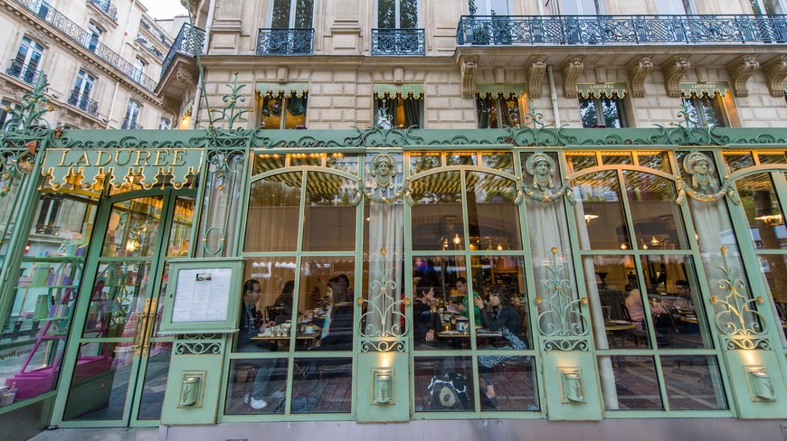 Restaurantes Ladurée Paris Champs Elysées
