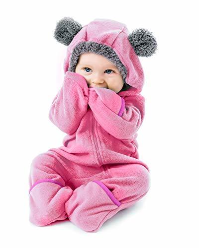 Fashion Cuddle Club Mono Polar Bebé para Recién Nacidos a Niños 4 Años