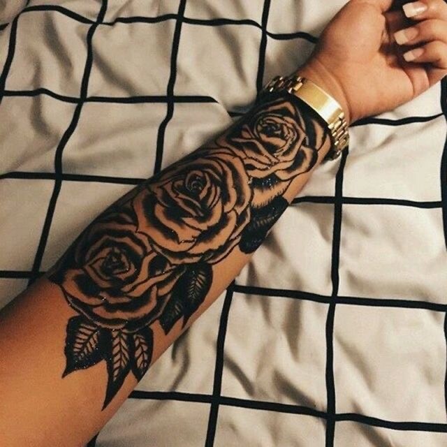 Fashion Tatto Rosas