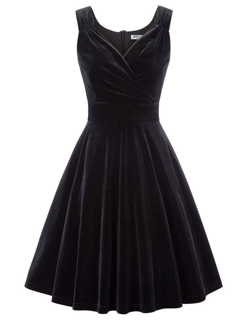 GRACE KARIN Mujer Vestido Corto Elegante para Fiesta Cóctel M CL010698-5