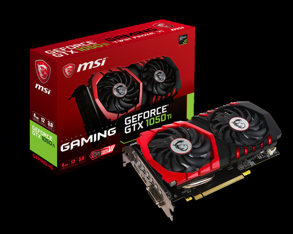 Producto Placa Gráfica MSI GeForce GTX 1050 Ti OC