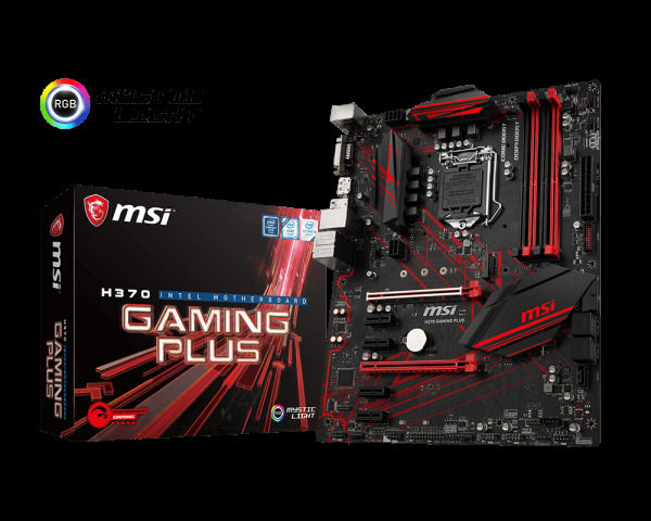 Product Motherboard ATX MSI H370 Gaming Plus