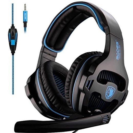 [2016 SADES SA810 Gaming Headset Nuevo lanzado Multi-Plataforma Nuevo Xbox One Juego