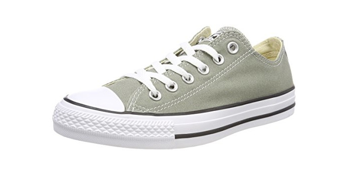 Moda Converse Chuck Taylor CTAS Ox Canvas, Zapatillas de Deporte Unisex Adulto, Verde