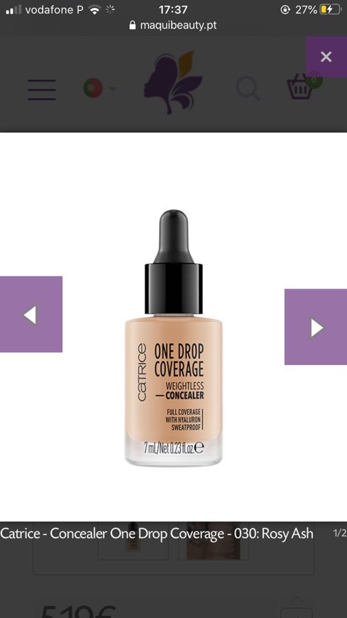 Moda Catrice - Concealer One Drop Coverage 