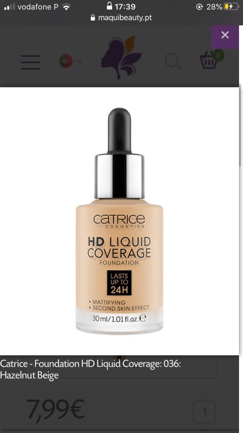 Moda Catrice - Foundation HD Liquid Coverage