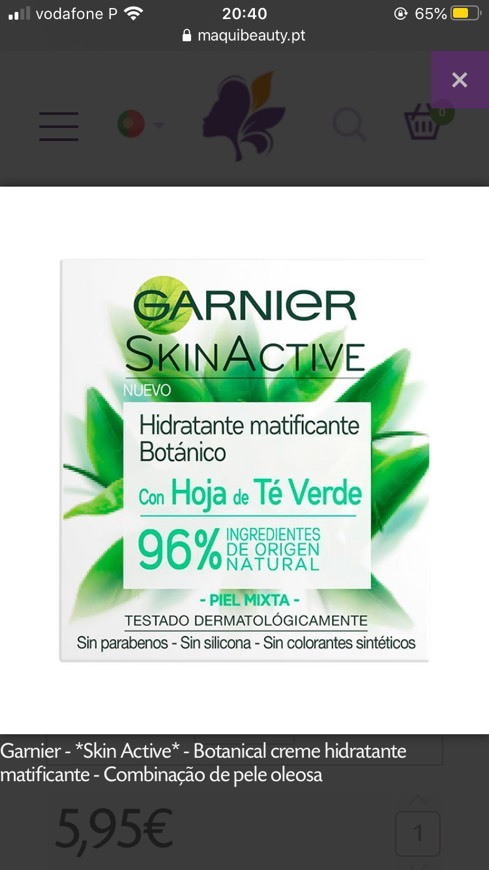 Producto Garnier