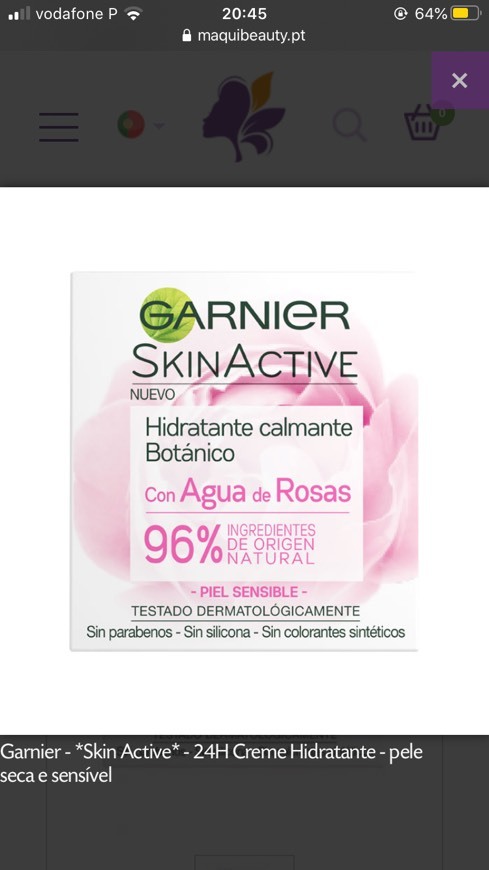 Producto Garnier