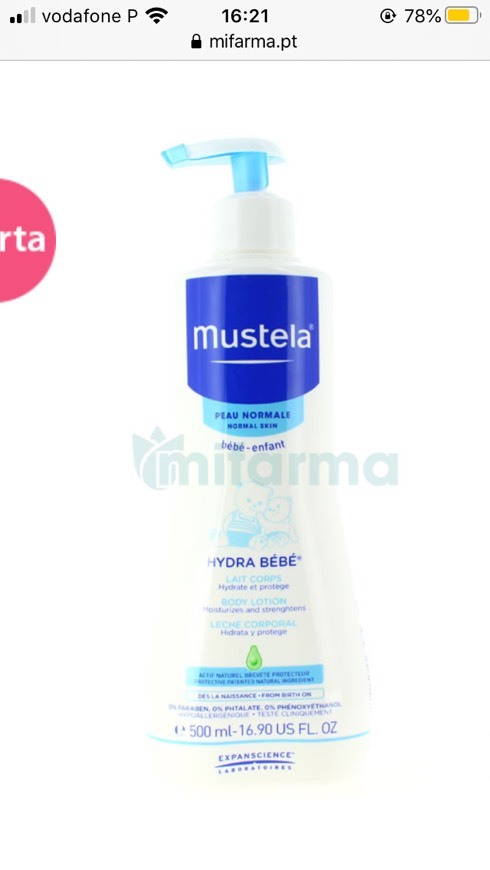 Producto Mistela baby