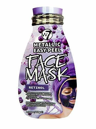 W7 Metallic Easy Peel Retinol Face Mask Skin Care Deep Clean &