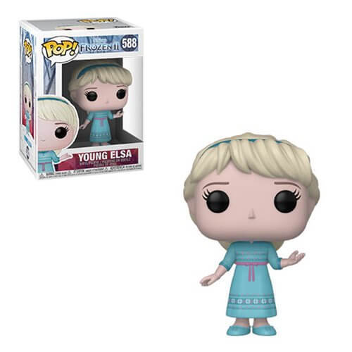 Moda Funko Pop Frozen 2 Yong Elsa