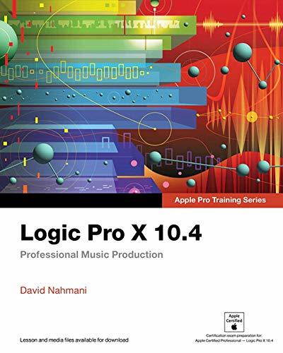 Book Logic Pro X 10.4 - Apple Pro Training Series