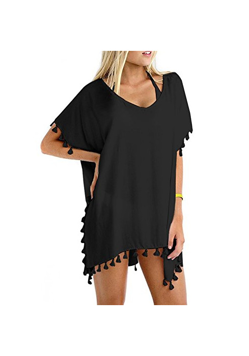 Social Tuopuda Pareo Camisola de Playa para Poner sobre el Bikini y Crear