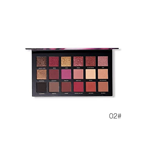 Producto 18 colores perla mate maquillaje integrado sombra de ojos placa