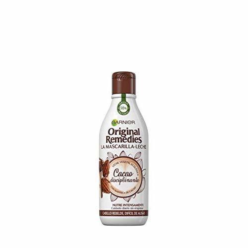 Beauty Garnier Original Remedies La Mascarilla Leche Cacao Disciplinante para Pelo Rebelde o