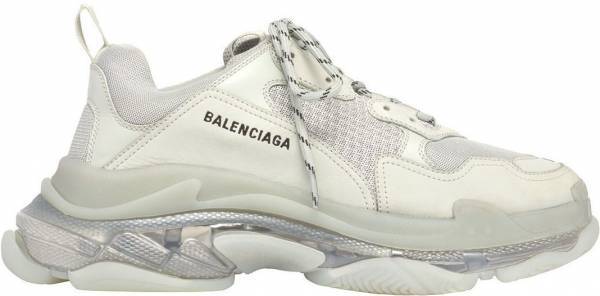 Fashion Balenciaga Triple S clear sole sneaker 