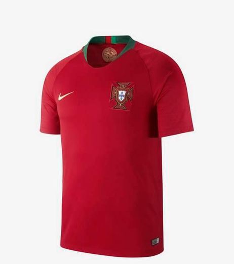 Nike 2018 Portugal Stadium Home - Partes de Arriba de Ropa Deportiva