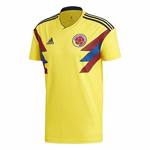 Social adidas Colombia Camiseta de Equipación, Hombre, Amarillo
