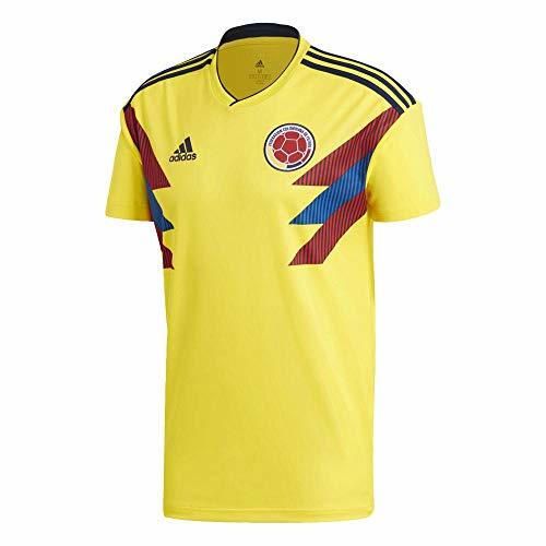 adidas Colombia Camiseta de Equipación, Hombre, Amarillo