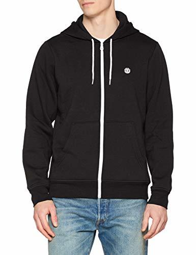 Fitness Element Cornell Classic Zh Sudadera con Capucha y Cremallera, Hombre, Negro