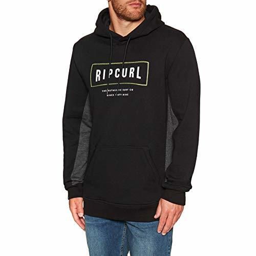 Rip Curl Sudadera con Capucha Stretched out Negro