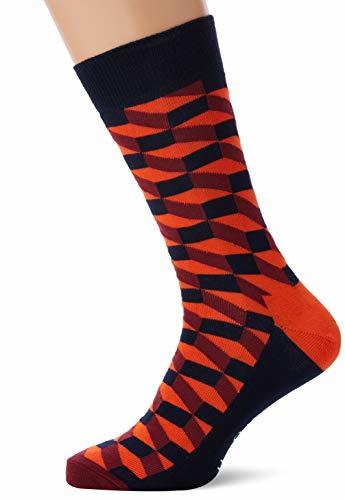 Social Happy Socks Hombre Filled Optic Sock Calcetines Not Applicable, Multicolor