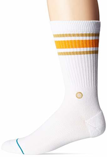 Social Stance Uncommon Solids Mens Socks ~ Boyd 4 tangerine