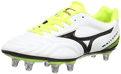 Places Mizuno Waitangi Ps - Botas de Rugby, color blanco