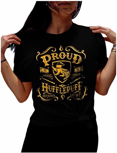 Social LeRage Wizard Shirt for Muggles Compatible with Hogwarts Hufflepuff Shirt Mujer Unisex