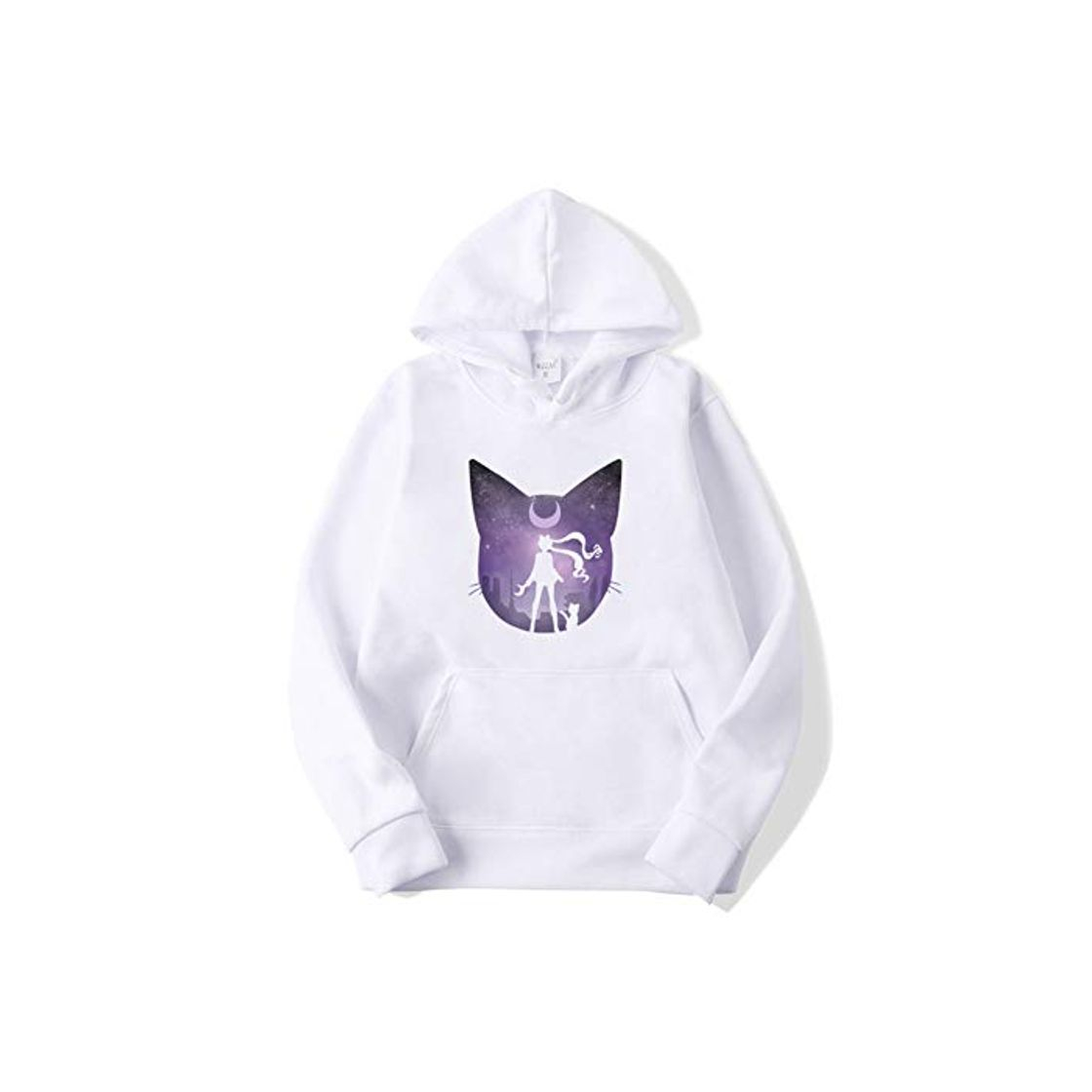 Social Cosstars Sailor Moon Anime Sudaderas con Capucha Vintage Largas Pullover Mujer