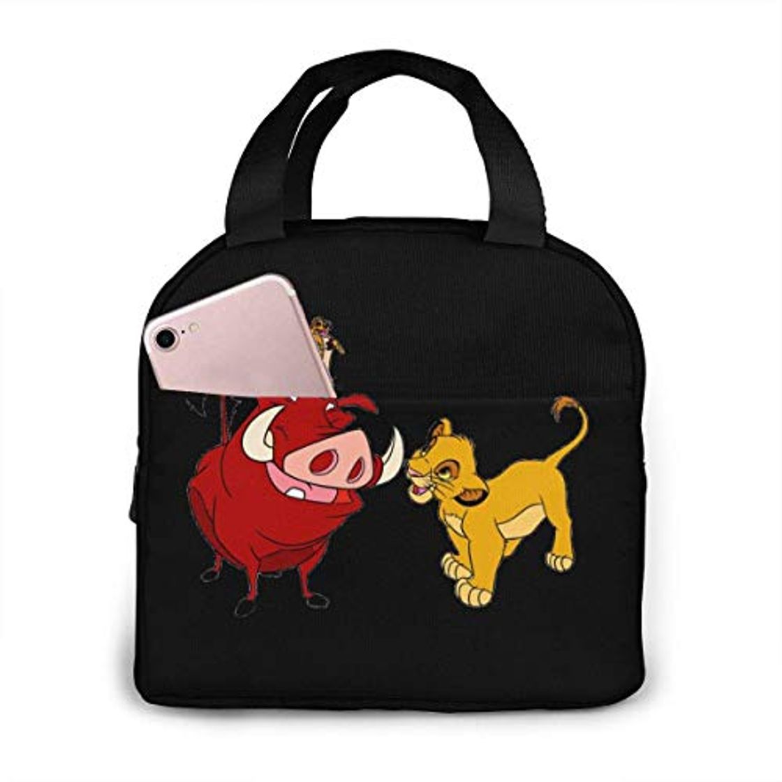 Producto ChaojudingH The Lion King - Hakuna Matata Portable Reusable Insulated Lunch Bolso