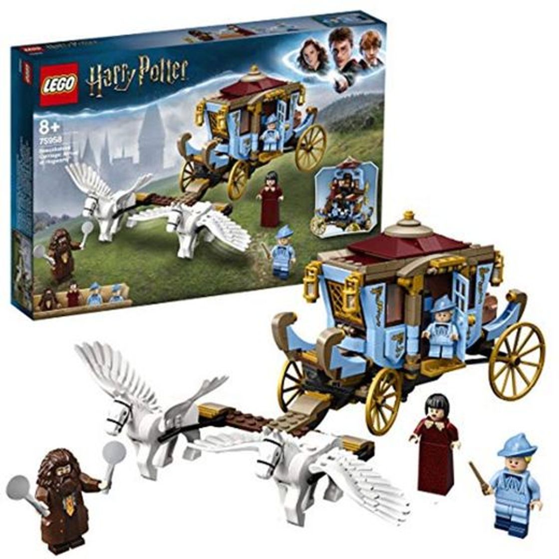 Lugar LEGO Harry Potter - Carruaje de Beauxbatons: Llegada a Hogwarts, Nuevo Juguete