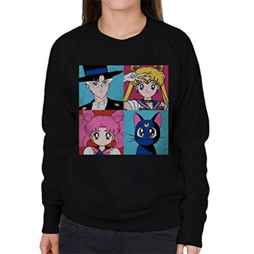 Sailor Moon Warhol Women's Sweatshirt
