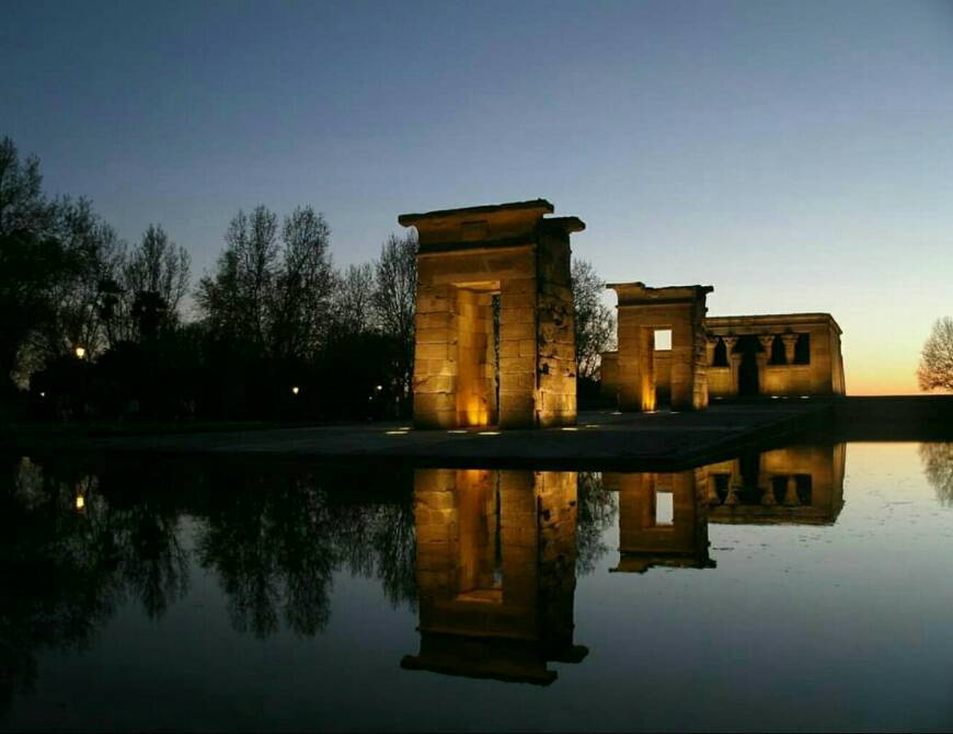 Lugar Templo de Debod