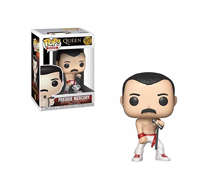 Juego Funko Queen Pop! Vinyl Freddie Mercury Variant