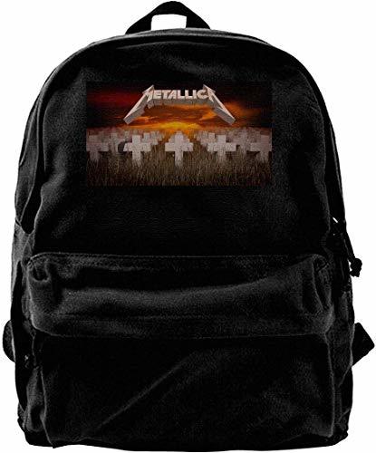 Product Nynelsong Canvas Backpack Metallica-Master of Puppets MusicSexy Rucksack Gym Hiking Laptop Shoulder