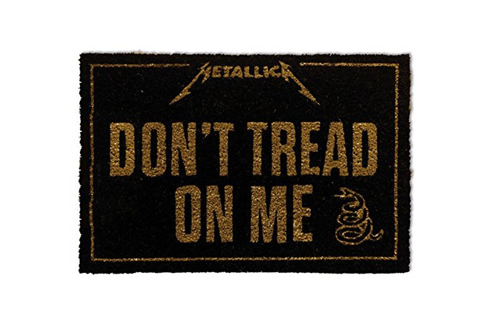 Social 1art1 Metallica - Don't Tread On Me Felpudo Alfombra
